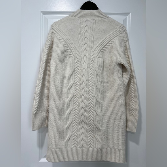 Express Cream Cable Knit Cardigan 🍂 - Picture 2 of 2
